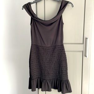 BCBGeneration Over-the-Shoulder Mini Dress